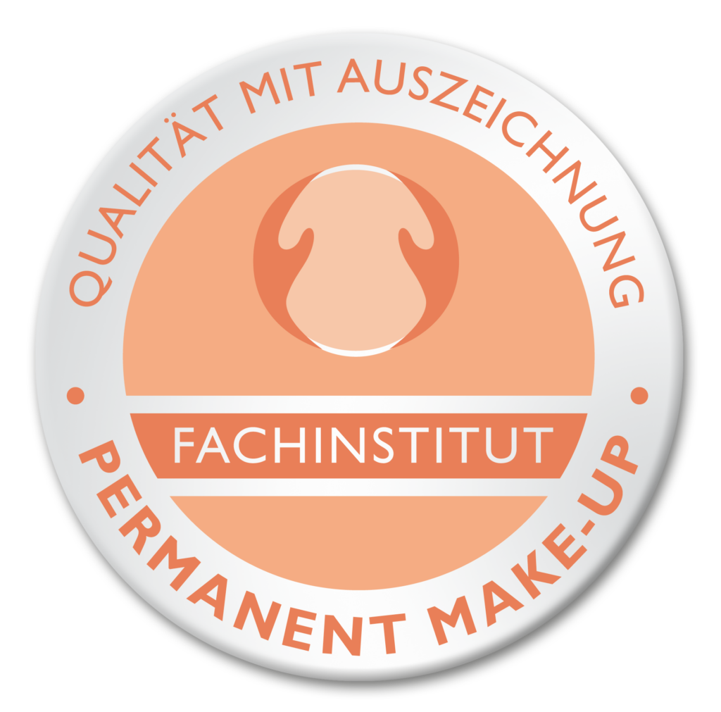 Auszeichnungssigel vom Fachinstitut für PERMANENT Make-Up